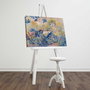 Wallity Cuadro Decorativo sobre Lienzo El jardín del artista en Saint-Clair (45 x 70 cm)